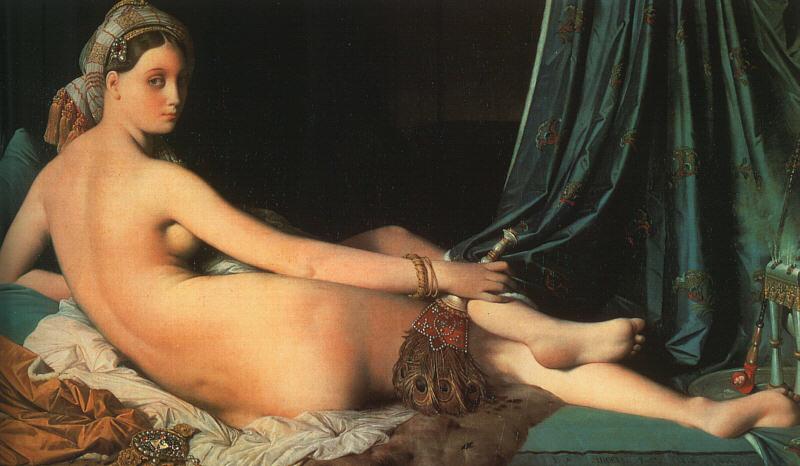Jean-Auguste Dominique Ingres Grande Odalisque